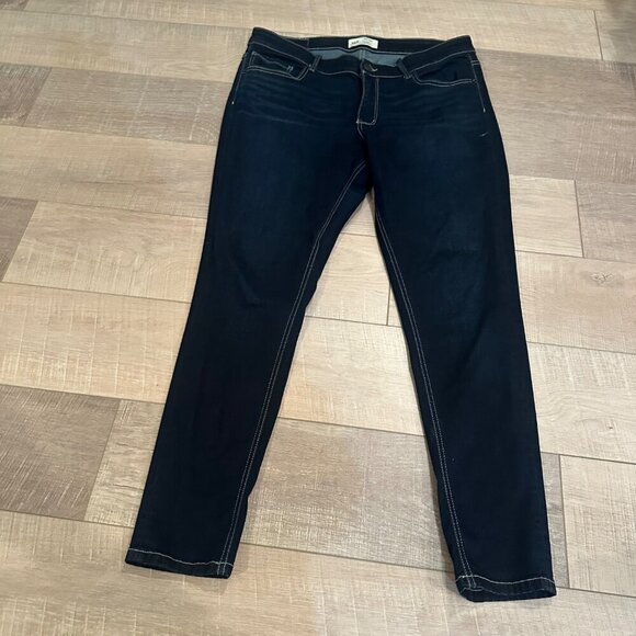 BKE WOMENS PAYTON UNIVERSAL FIT MID RISE ANKLE SKINNY PANTS JEANS 33 - Picture 2 of 11
